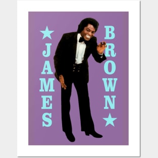 James Brown Posters and Art